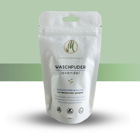 Gesichtspuder Reinigung Lavendel