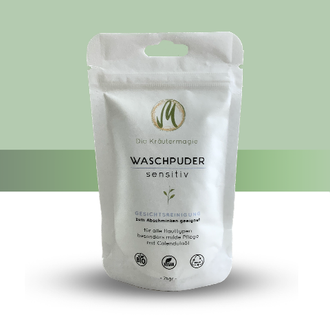Gesichtspuder Reinigung Sensitiv